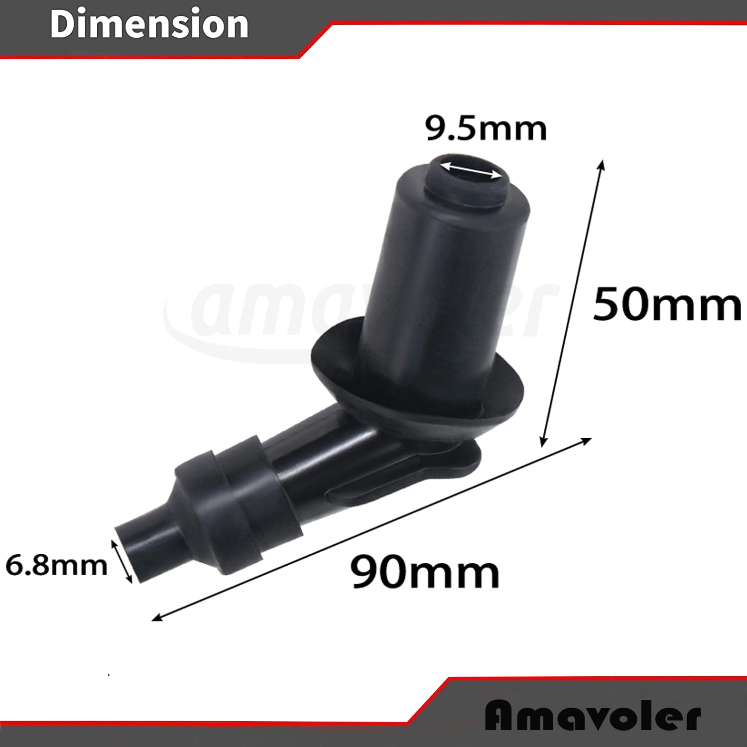 Amazon.com: Amavoler 3 Pcs Spark Plug Cap Boot Waterproof Non